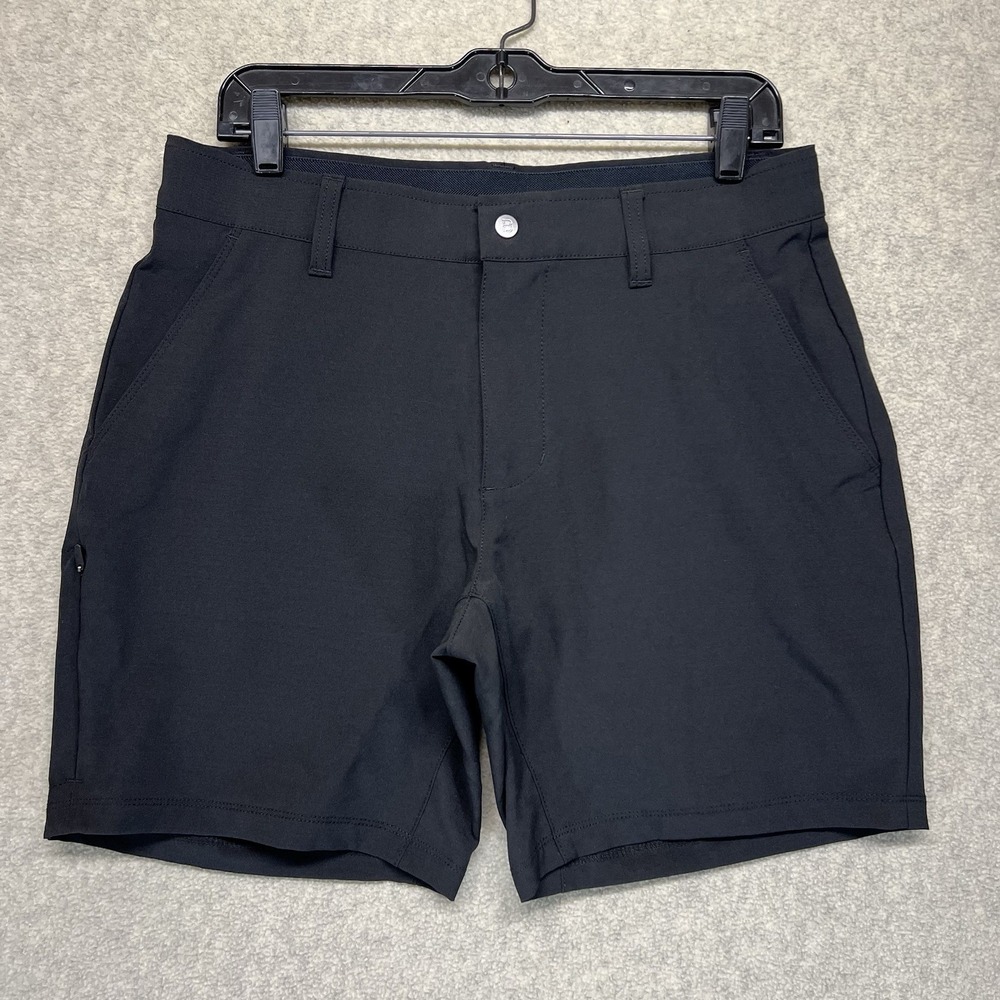 BYLT Premium Basics Men's Black Performance Hybrid Shorts Size 32 Stretch Golf